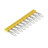 Złączka szynowa poprzeczna / mostek, żółty ZQV 1.5N/R3.5/10 GE | 1754290000 Weidmuller