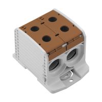 Złączka szynowa przelotowa WPD 233 2X300/2X300 BN    | 2502930000 Weidmuller