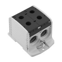 Złączka szynowa przelotowa WPD 233 2X300/2X300 BK    | 2502940000 Weidmuller