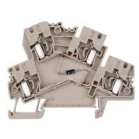 Złączki szynowe z elementami elektronicznymi ZDK 4-2/D reverse | 8670640000 Weidmuller