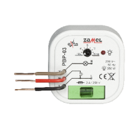 Przekaźnik bistabilny do puszki z wyłącznikiem czasowym 230V AC | EXT10000071 Zamel