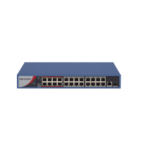 Switch DS-3E0326P-E/M, 24x 100Mbps, 1x 1000 Mbps, 1x 1000 Mbps SFP | 301801300 Hikvision Poland