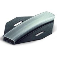 Tulejki do oznaczników na przewody 23mm, do zastosowania z 211-110/-111/-120/-121, czarny | 211-129 Wago