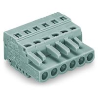 Gniazdo 1-przewodowe 2,5mm2, raster 5mm, 3-bieg. | 231-103/026-000 Wago