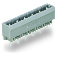 Wtyk THT 1.0x1.0mm solder pin konstrukcja prosta, szara | 231-234/001-000 Wago