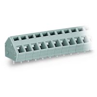 Złączka do płytek drukowanych 2,5mm2 RM 5/5,08mm22-bieg., szara | 236-102 Wago