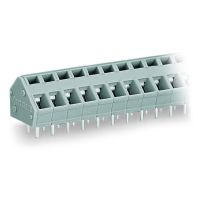 Złączka do płytek drukowanych 2,5mm2 RM 5/5,08mm22-bieg., szara | 236-402 Wago