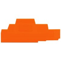 Ścianka końcowa/wewnętrzna, 2,5mm, pomarańczowa | 280-306 Wago