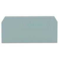 Ścianka końcowa/wewnętrzna, 2,5mm, szara | 280-308 Wago
