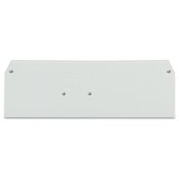 Ścianka końcowa/wewnętrzna, 2,5mm, jasnoszary | 280-352 Wago