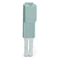 Adapter pomiarowy, do wtyku pomiarowego 210-137 szer. 5mm Fi-2,3mm, szara | 280-404 Wago
