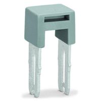 Mostek przeskokowy, z izolacją, In = In złączki, szary | 280-409 Wago