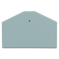 Ścianka końcowa/wewnętrzna, 2,5mm, szara | 281-312 Wago