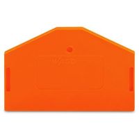 Ścianka końcowa/wewnętrzna, 2,5mm, pomarańczowa | 281-313 Wago