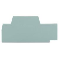 Ścianka końcowa/wewnętrzna, 2,5mm, szara | 281-342 Wago