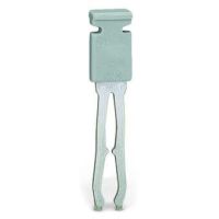 Mostkek pionowy, z izolacją 24A, szary | 281-421 Wago