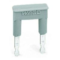 Mostek grzebieniowy, przeskokowy, 2-torowy, z izolacją In=In złączki, szary | 281-492 Wago