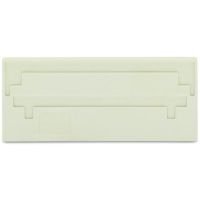 Ścianka rozdzielająca 2mm wystająca, jasnoszary | 282-331 Wago