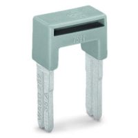 Mostek przeskokowy, z izolacją, 41A, szary | 282-409 Wago