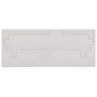 Ścianka rozdzielająca 2mm wystająca, jasnoszary | 283-331 Wago