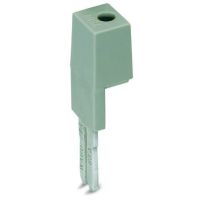 Adapter pomiarowy, do wtyku pomiarowego szer. 11,6mm Fi-4mm, szary | 283-404 Wago