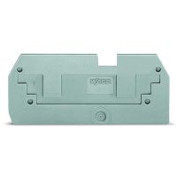 Ścianka końcowa, redukcyjna, 1mm w połączeniu z 284-901, pomarańczowa | 284-367 Wago