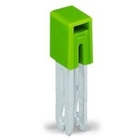 Mostek poprzeczny, 2-torowy, z izolacją 57A, żółto-zielony, TOPJOBS | 284-422 Wago