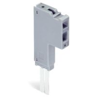 Adapter rozgałęźny do złączki silnoprądowej 35mm2, szer. modułu 8mm, szary | 285-427 Wago