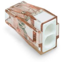 Złączka 2-przewodowa 2x4mm2 do puszek instalacyjnych | 773-602 Wago