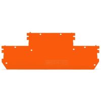 Ścianka końcowa/wewnętrzna, 1mm, pomarańczowa | 870-169 Wago