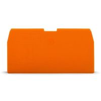 Ścianka końcowa/wewnętrzna, 1mm, pomarańczowa | 870-944 Wago