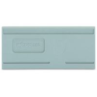 Ścianka rozdzielająca 2mm wystająca, szara | 880-326 Wago