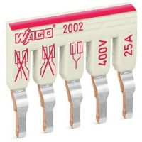 Mostek omijający 5-torowy, z izolacją, jasnoszary TOPJOBS  | 2002-475 Wago