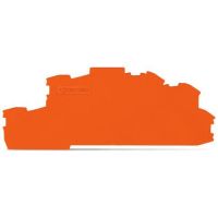 Ścianka końcowa/wewnętrzna, 1mm, tylko do wtyków bezpiecznikowych, pomarańczowa TOPJOBS | 2003-6693 Wago