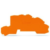 Ścianka końcowa/wewnętrzna, 0,8mm, pomarańczowa TOPJOBS | 2003-7692 Wago