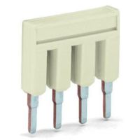 Mostek grzebieniowy 6-torowy z izolacją, 32A, jasnoszary TOPJOBS | 2004-406 Wago