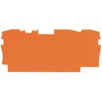 Ścianka końcowa/wewnętrzna, 1mm, pomarańczowa TOPJOBS | 2004-1392 Wago