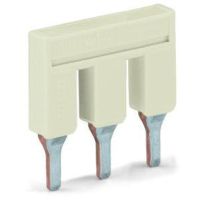 Mostek grzebieniowy 3-torowy z izolacją, 41A, jasnoszary TOPJOBS | 2006-403 Wago
