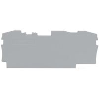 Ścianka końcowa/wewnętrzna, 1mm, szara TOPJOBS | 2006-1391 Wago