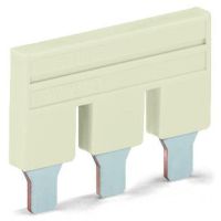 Mostek grzebieniowy 3-torowy z izolacją, 73A, jasnoszary TOPJOBS | 2016-403 Wago