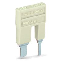 Mostek redukcyjny z izolacją z 16/10mm2 na 10/6/4/2,5mm2, jasnoszary | 2016-499 Wago