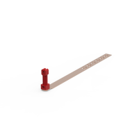 Uchwyt pod dachówkę L-415 z zaczepem z plastikiem, 10.3/Z/P CU | 91003803 Elko-Bis