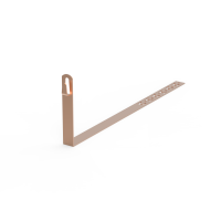 Uchwyt pod dachówkę L-450/z zaczepami, 10.4/Z CU | 91002603 Elko-Bis