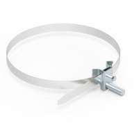 Obejma uniwersalna pojedyncza do rur 300-500mm, 77.3/M8 NI | 97700305 Elko-Bis