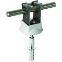 Wspornik DEHNgrip wys. 20 mm z kołkiem 8 mm wkrętem i uszczelką stal nierdzewna NIRO | 207109 Dehn