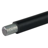 Drut okrągły w osłonie PVC 10/13mm St/tZn 350g/m2 (50m) | 800110 Dehn