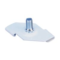 Zacisk przekręcany 4G24 z trzpieniem M6x16 mm, biały, 4G24M16WH | 171860 Erico