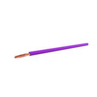 Przewód instalacyjny H05V-K (LGY) 0,5 300/500V, fioletowy VIOLETT KRĄŻEK | N038114 Eupen
