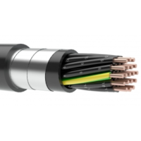 Kabel sygnalizacyjny YKSYFTY-NR 19x1,5 0,6/1kV, czarny | 0951 006 05 Technokabel