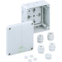 Puszka łączeniowa Abox 060-l 110x110x67 IP65 pusta | 80690701 SPELSBERG POLSKA
